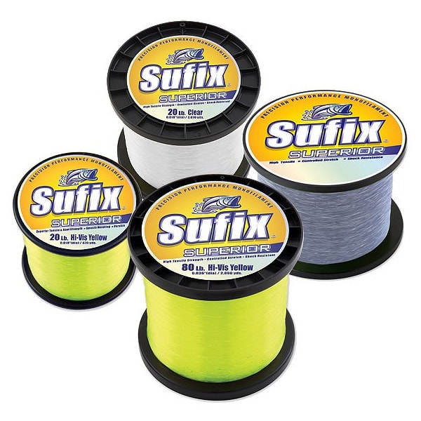 Sufix Superior Leader 110-Yards Leader Wheel Fishing Line (Clear, 30-Pound)