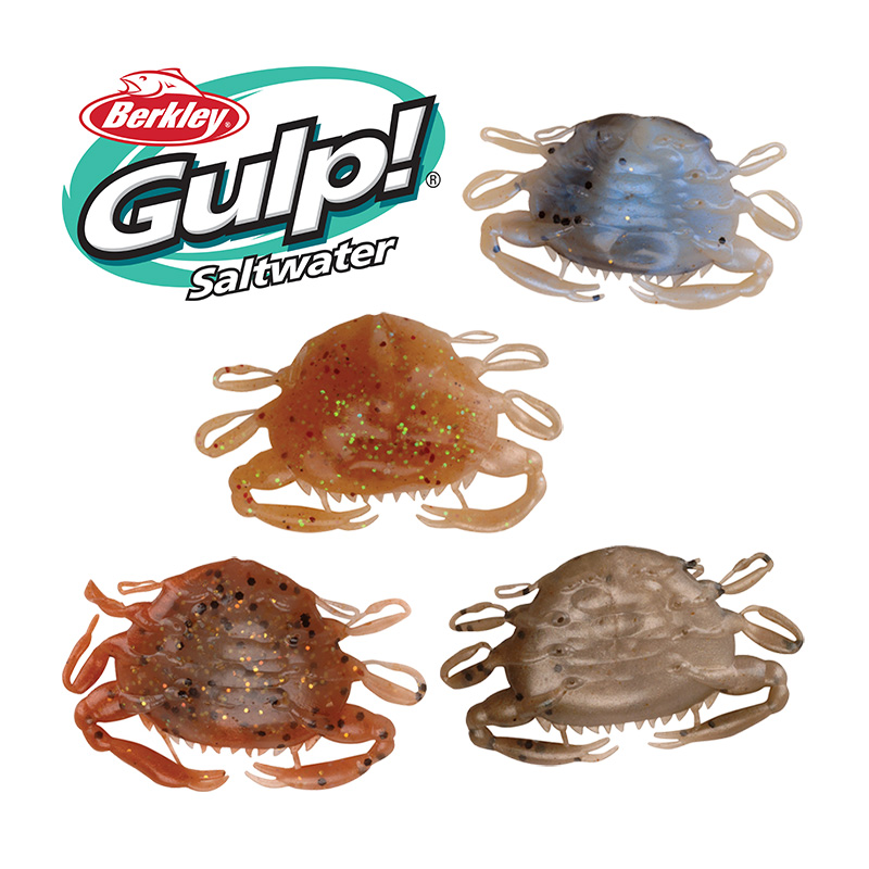  Berkley Gulp! Peeler Crab Saltwater Fishing Soft Bait, Natural  Peeler, 1in : Artificial Fishing Bait : Sports & Outdoors