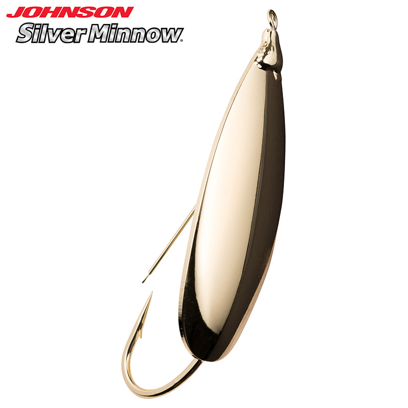  Johnson Silver Minnow Red/White 2 3/4in - 3/4 oz : Sports &  Outdoors