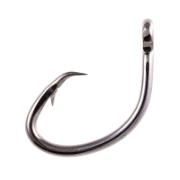 OWNER Twistlock 5135 Spring On Shank Standard Wire Soft Bait Hook Size 1/0  4ct 