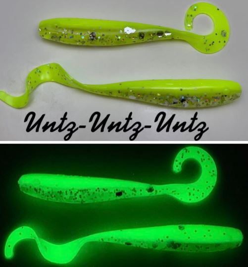 AM Fishing 4″ Curly Tail Lure