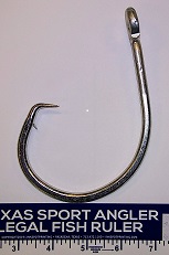 MUSTAD 39960D CIRCLE-Ringed eye Duratin Available in bags of 25 - 8/0-20/0