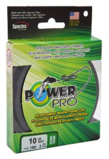 POWER PRO Spectra Braided Fishing Line 40Lb 500Yds Green