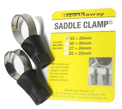 Breakaway Saddle Clamp Coasters