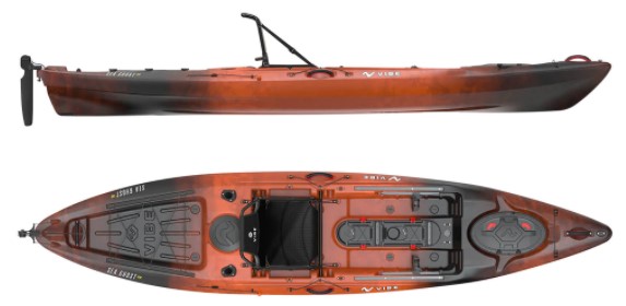 Vibe Yellowfin 130T Tandem Angler Fishing Kayak